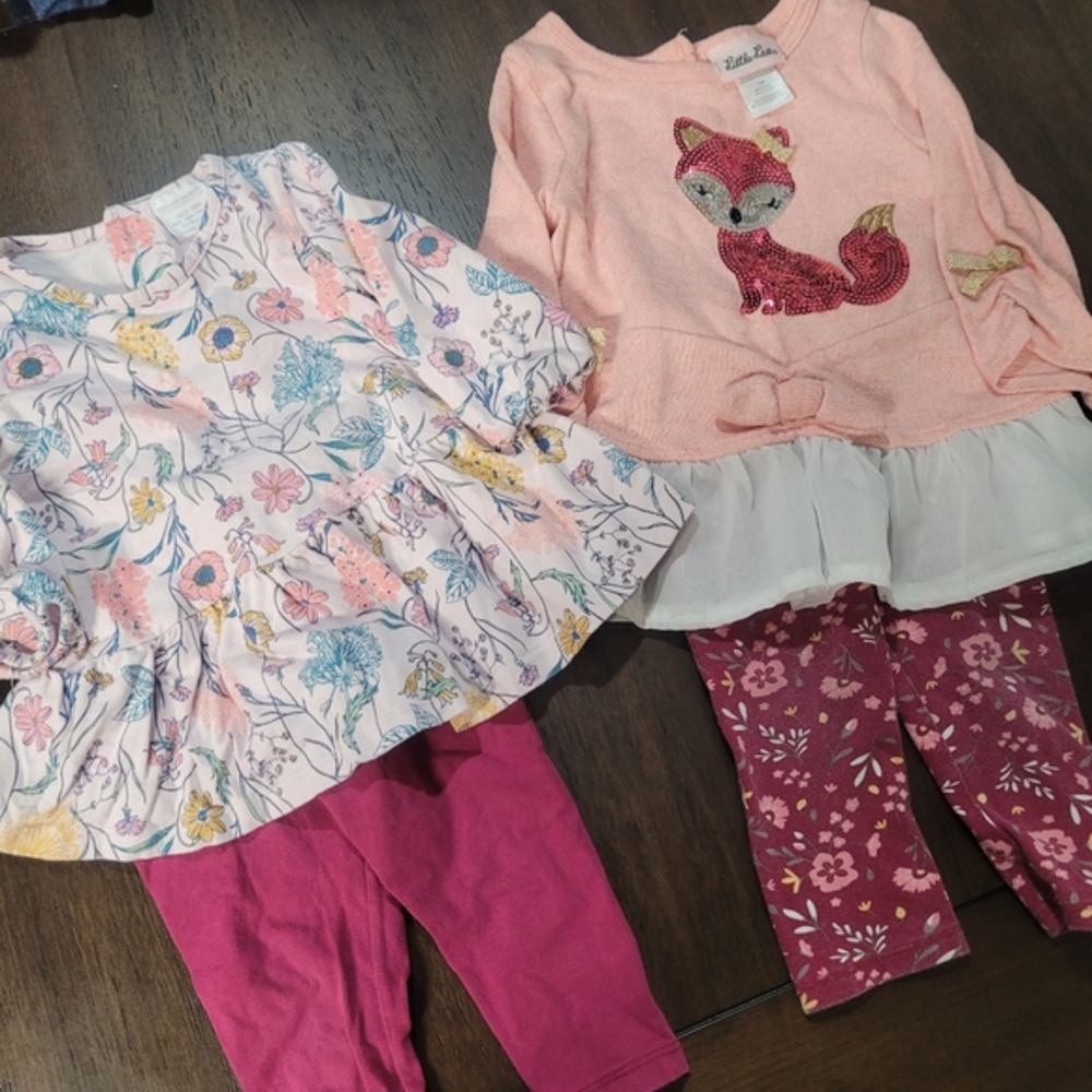 Little Lass and kidding around outfits Girls 12 months